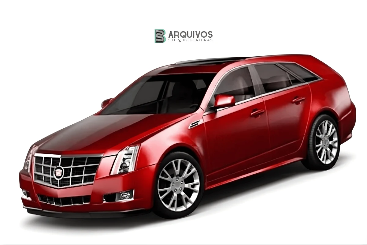 Modelo 3D STL - Cadillac CTS Sport Wagon 2010